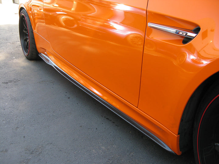 Gintani Carbon Fiber Side Skirt Extensions – BMW E92/E93 M3