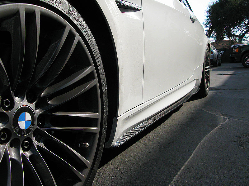 Nosta x Gintani Carbon Fiber Side Skirt Extensions – BMW E92/E93 M3