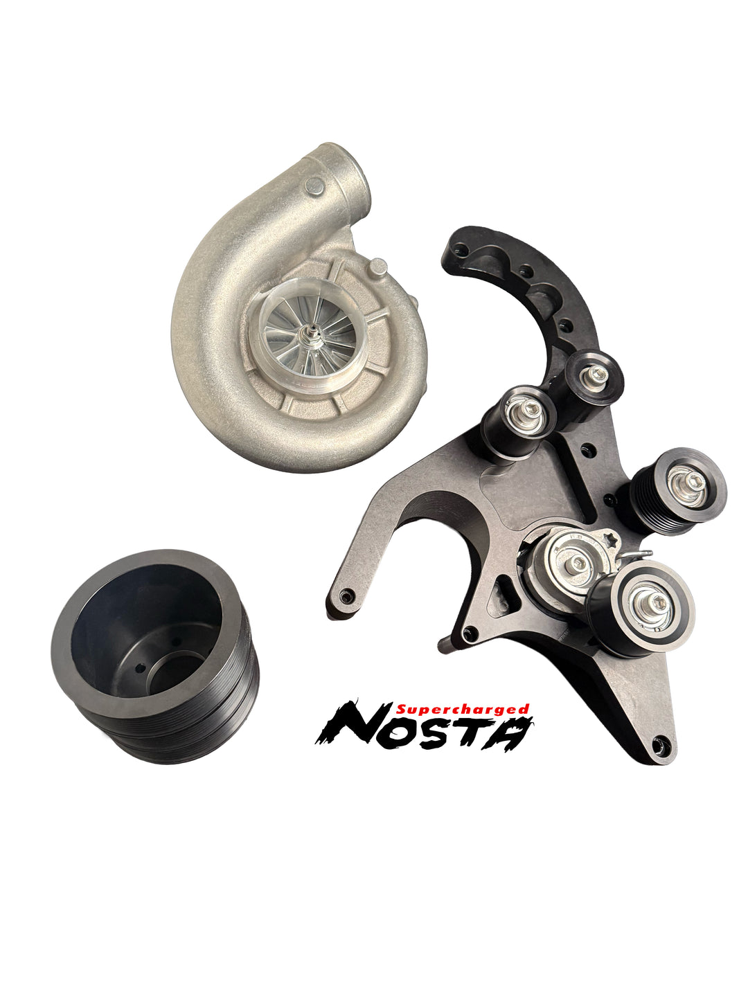 Nosta S65 Universal 8-Rib Supercharger Kit